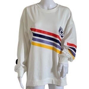 DUBGEE By Whoopi Stripes Sweatshirt